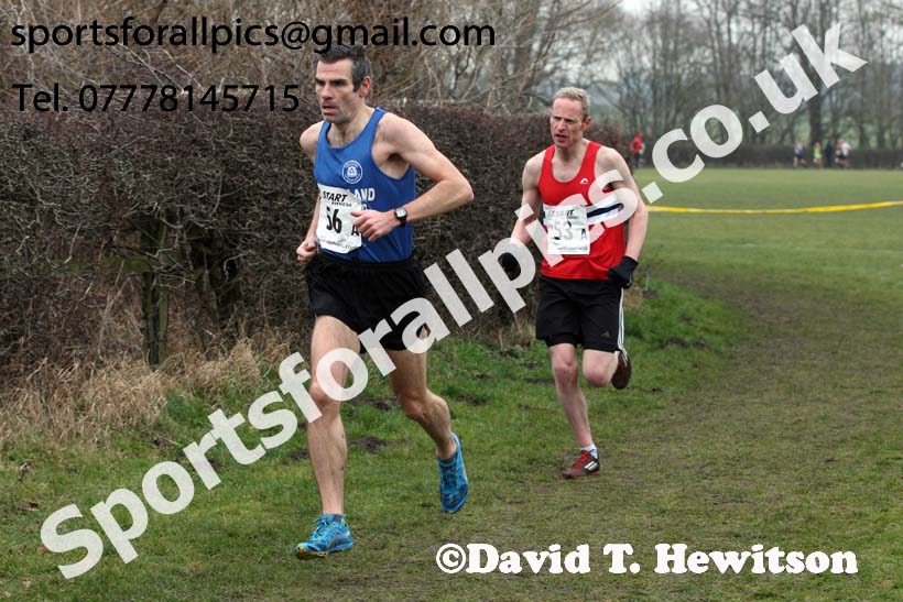 Veteran mens 2018 Durham Cathedral Cross Country Relays. Photo:  David T. Hewitson/Sports for All Pics